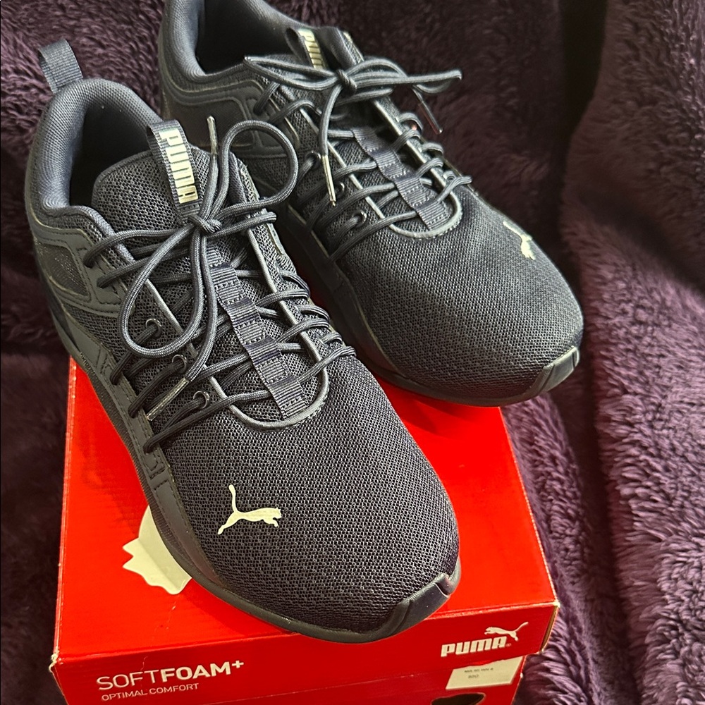 Puma Navy Blue SoftFoam+ Sneakers